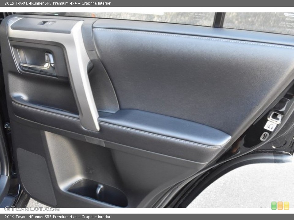 Graphite Interior Door Panel for the 2019 Toyota 4Runner SR5 Premium 4x4 #129624455