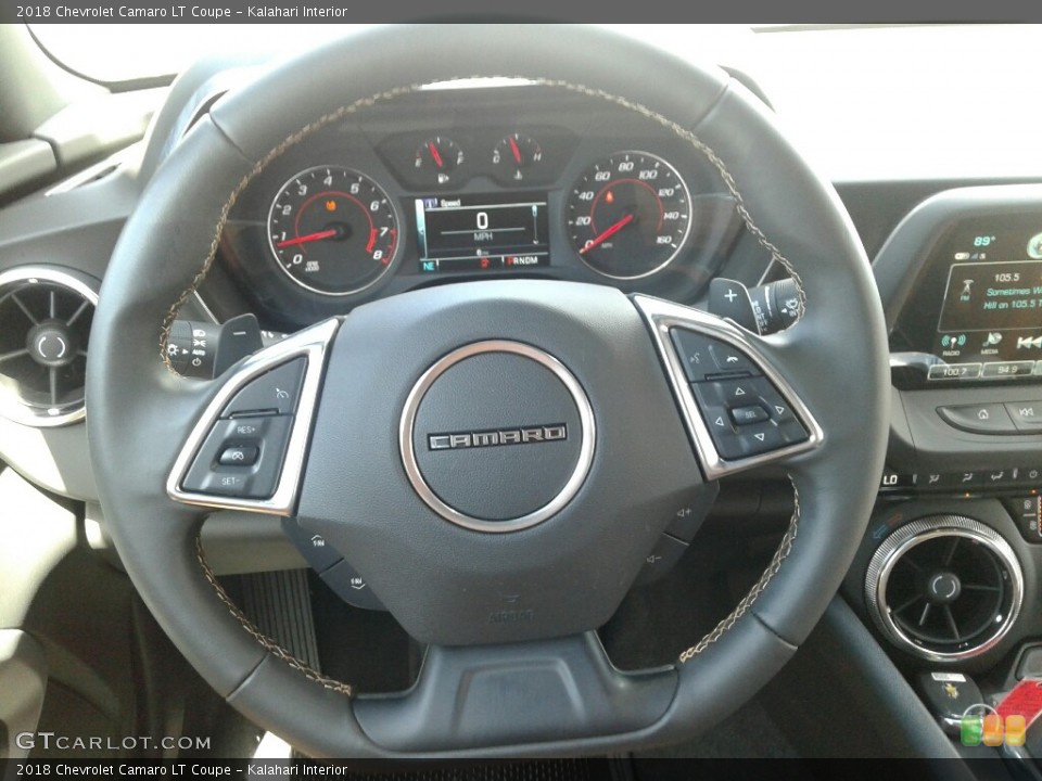 Kalahari Interior Steering Wheel for the 2018 Chevrolet Camaro LT Coupe #129634257