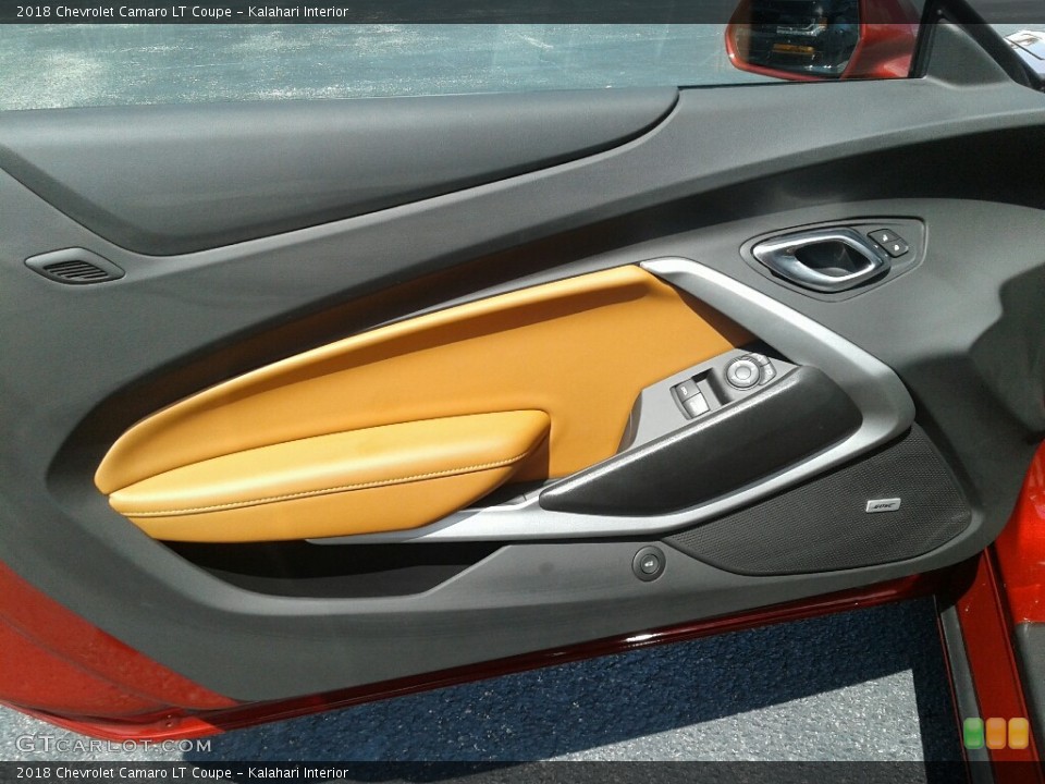 Kalahari Interior Door Panel for the 2018 Chevrolet Camaro LT Coupe #129634334