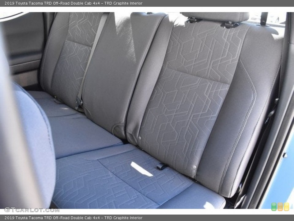 TRD Graphite Interior Rear Seat for the 2019 Toyota Tacoma TRD Off-Road Double Cab 4x4 #129639632