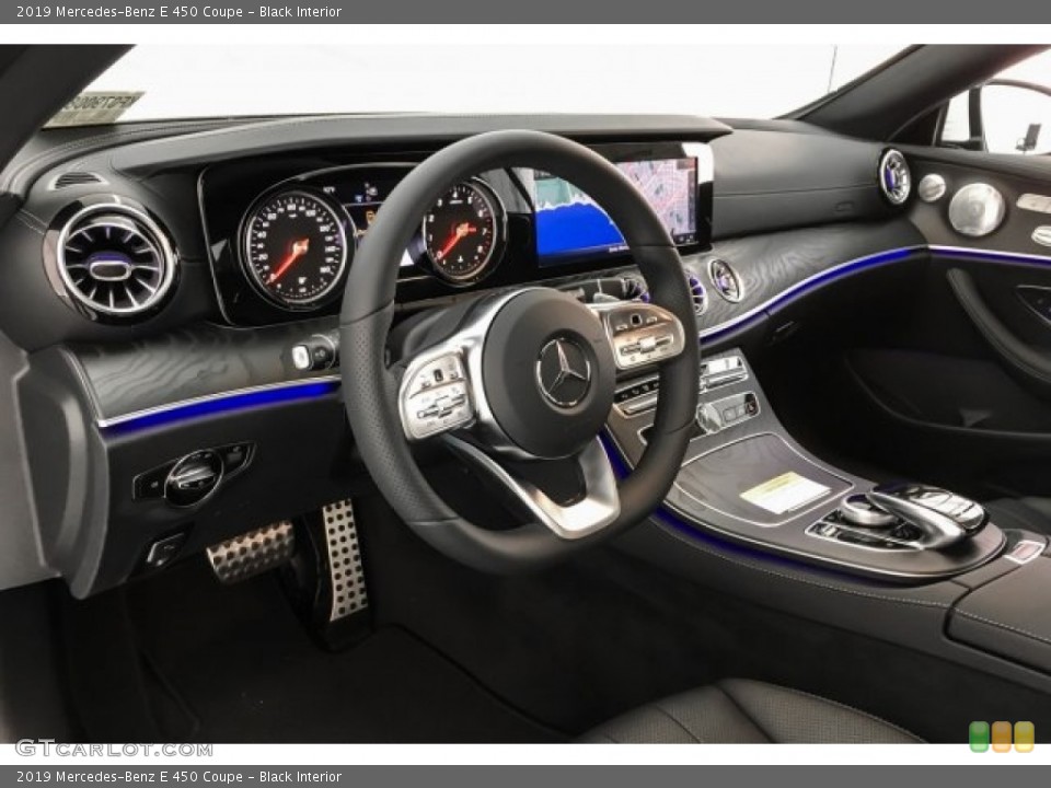 Black Interior Dashboard for the 2019 Mercedes-Benz E 450 Coupe #129644206