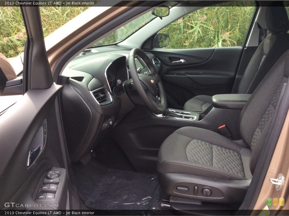 Jet Black Interior Photo for the 2019 Chevrolet Equinox LT AWD #129648847