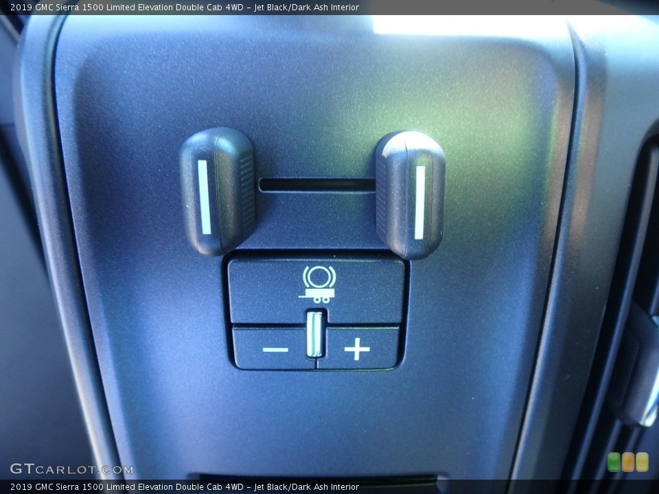 Jet Black/Dark Ash Interior Controls for the 2019 GMC Sierra 1500 Limited Elevation Double Cab 4WD #129650131