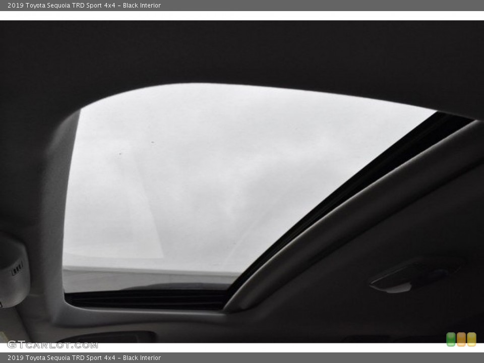 Black Interior Sunroof for the 2019 Toyota Sequoia TRD Sport 4x4 #129657517
