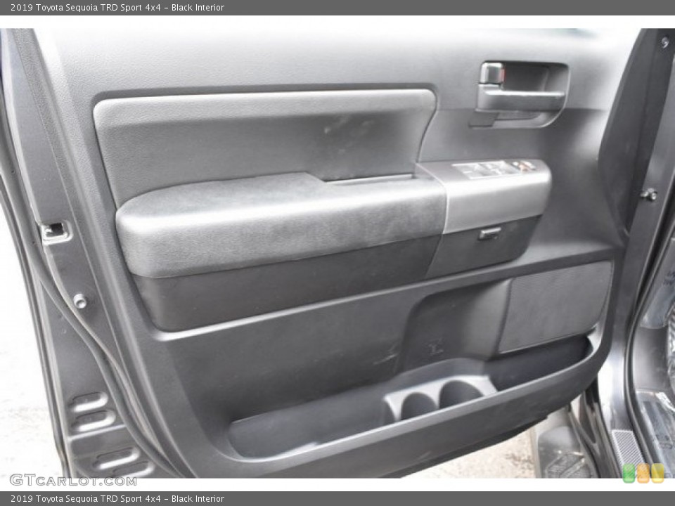 Black Interior Door Panel for the 2019 Toyota Sequoia TRD Sport 4x4 #129657778