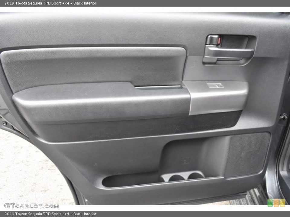 Black Interior Door Panel for the 2019 Toyota Sequoia TRD Sport 4x4 #129657793