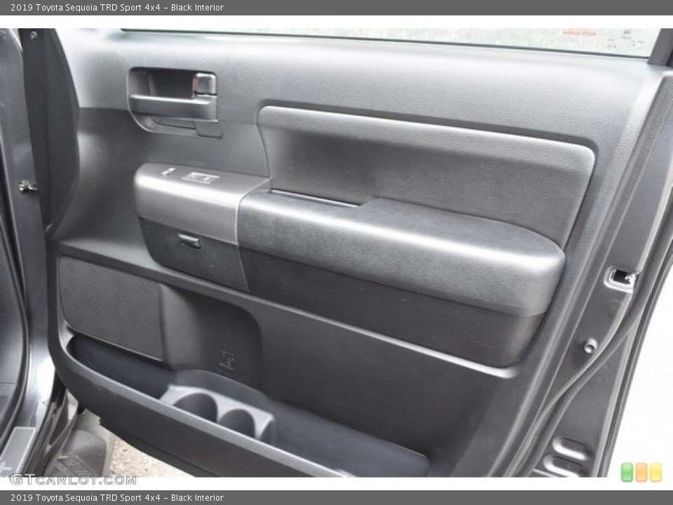 Black Interior Door Panel for the 2019 Toyota Sequoia TRD Sport 4x4 #129657811