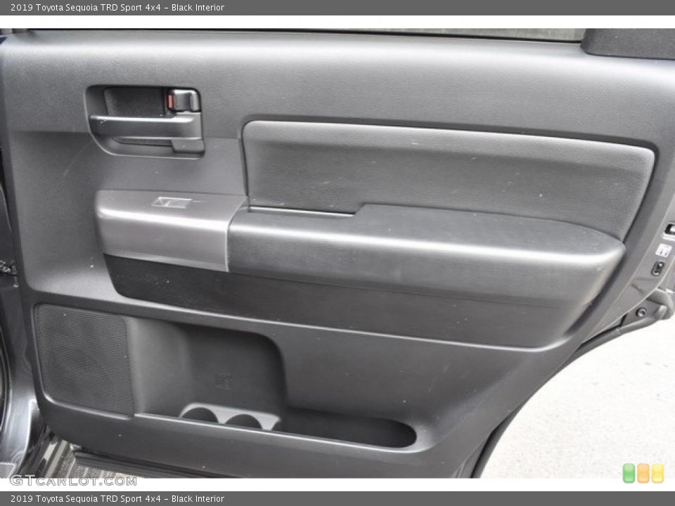 Black Interior Door Panel for the 2019 Toyota Sequoia TRD Sport 4x4 #129657823