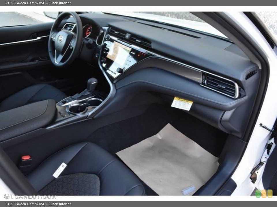 Black Interior Dashboard for the 2019 Toyota Camry XSE #129662320