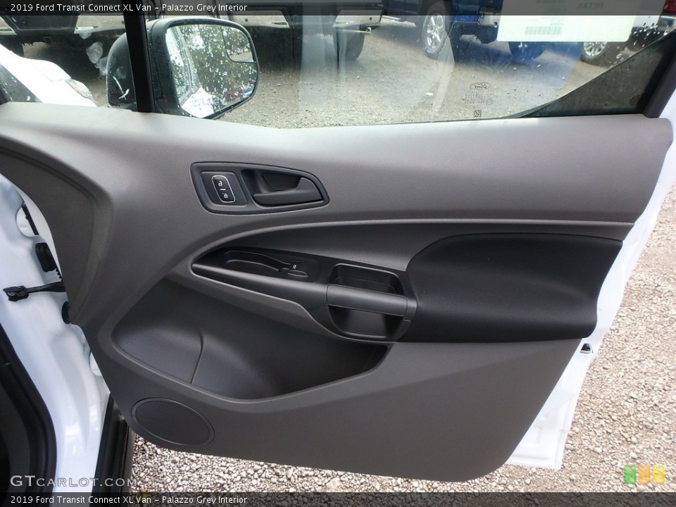 Palazzo Grey Interior Door Panel for the 2019 Ford Transit Connect XL Van #129662860