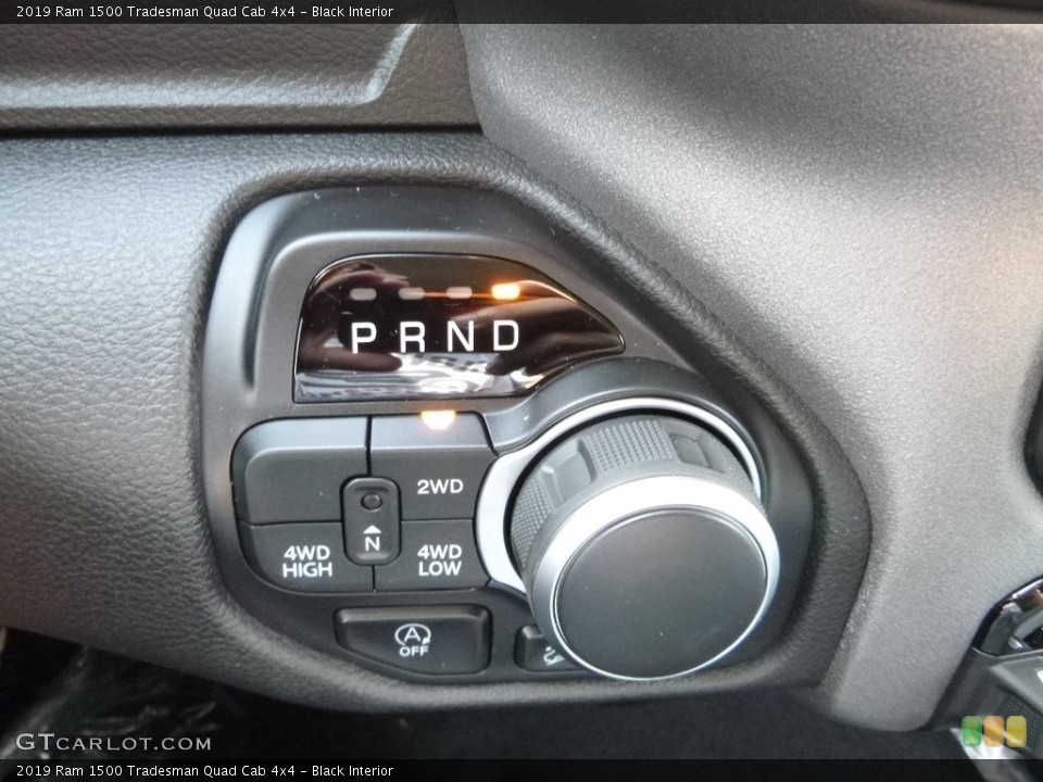 Black Interior Transmission for the 2019 Ram 1500 Tradesman Quad Cab 4x4 #129673943