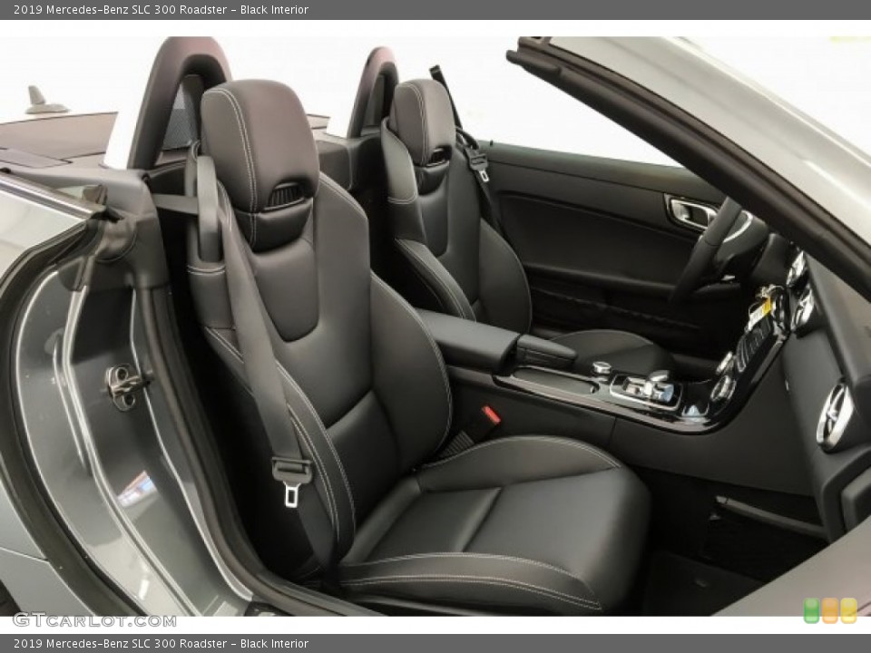 Black Interior Front Seat for the 2019 Mercedes-Benz SLC 300 Roadster #129679166