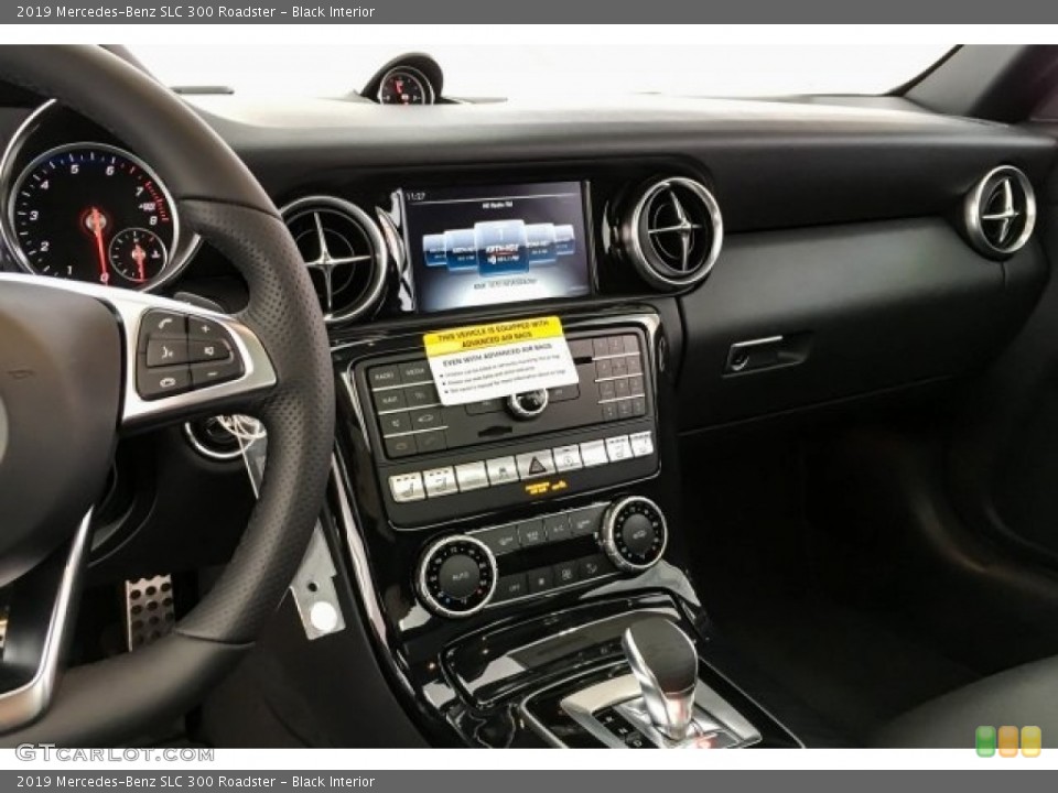 Black Interior Dashboard for the 2019 Mercedes-Benz SLC 300 Roadster #129679184