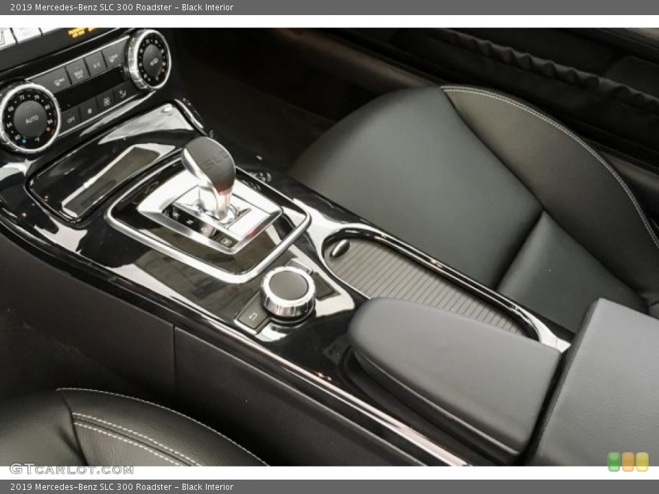 Black Interior Controls for the 2019 Mercedes-Benz SLC 300 Roadster #129679208