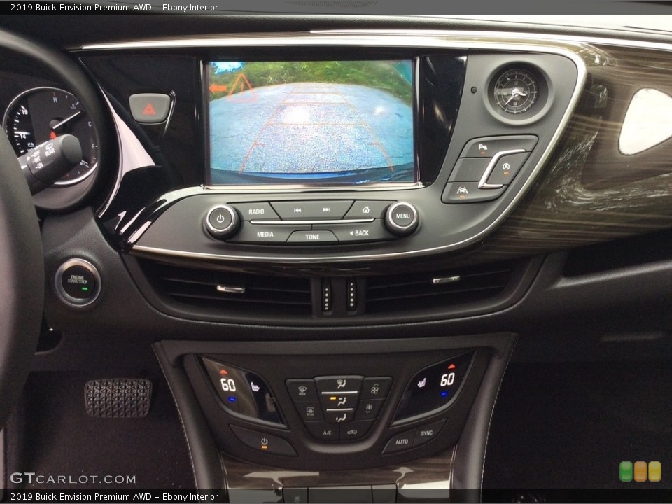 Ebony Interior Controls for the 2019 Buick Envision Premium AWD #129680453