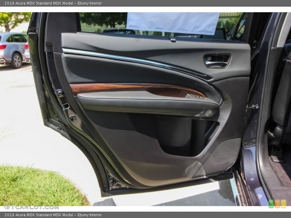 Ebony Interior Door Panel for the 2019 Acura MDX  #129684654