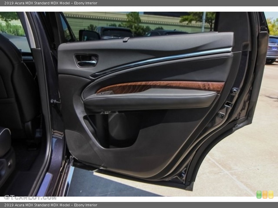 Ebony Interior Door Panel for the 2019 Acura MDX  #129684743
