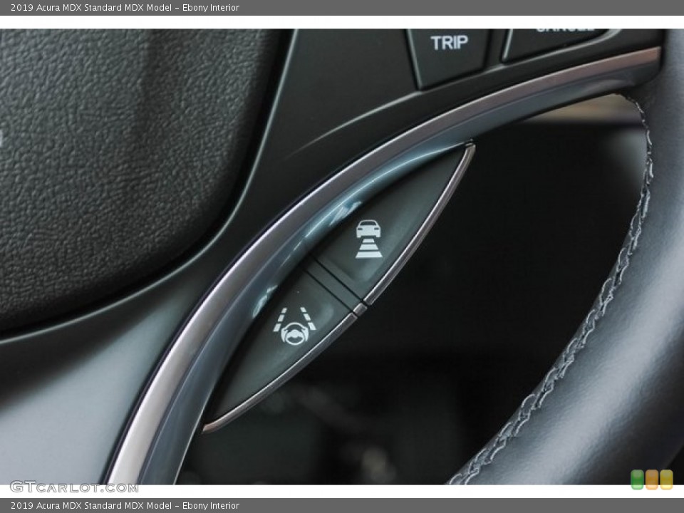 Ebony Interior Steering Wheel for the 2019 Acura MDX  #129685199