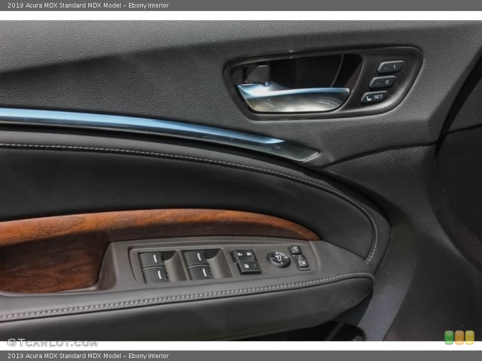 Ebony Interior Controls for the 2019 Acura MDX  #129686543