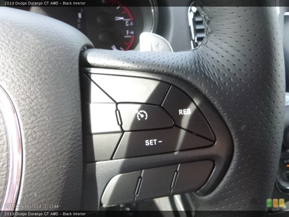 Black Interior Steering Wheel for the 2019 Dodge Durango GT AWD #129694316