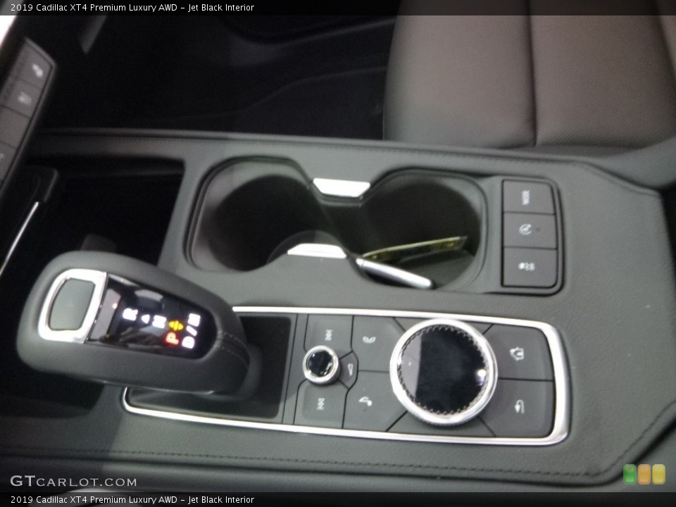 Jet Black Interior Transmission for the 2019 Cadillac XT4 Premium Luxury AWD #129709241
