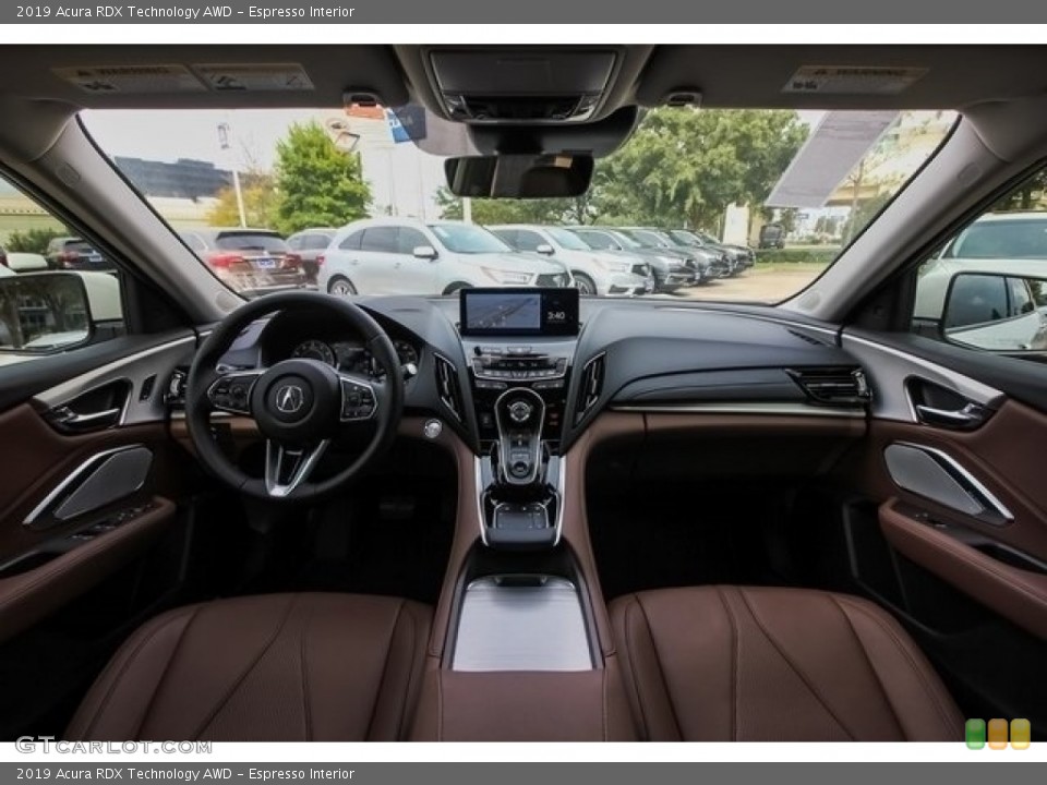 Espresso Interior Dashboard for the 2019 Acura RDX Technology AWD #129716228