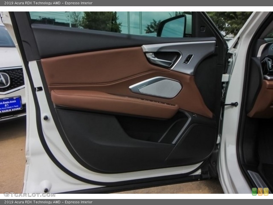 Espresso Interior Door Panel for the 2019 Acura RDX Technology AWD #129716336