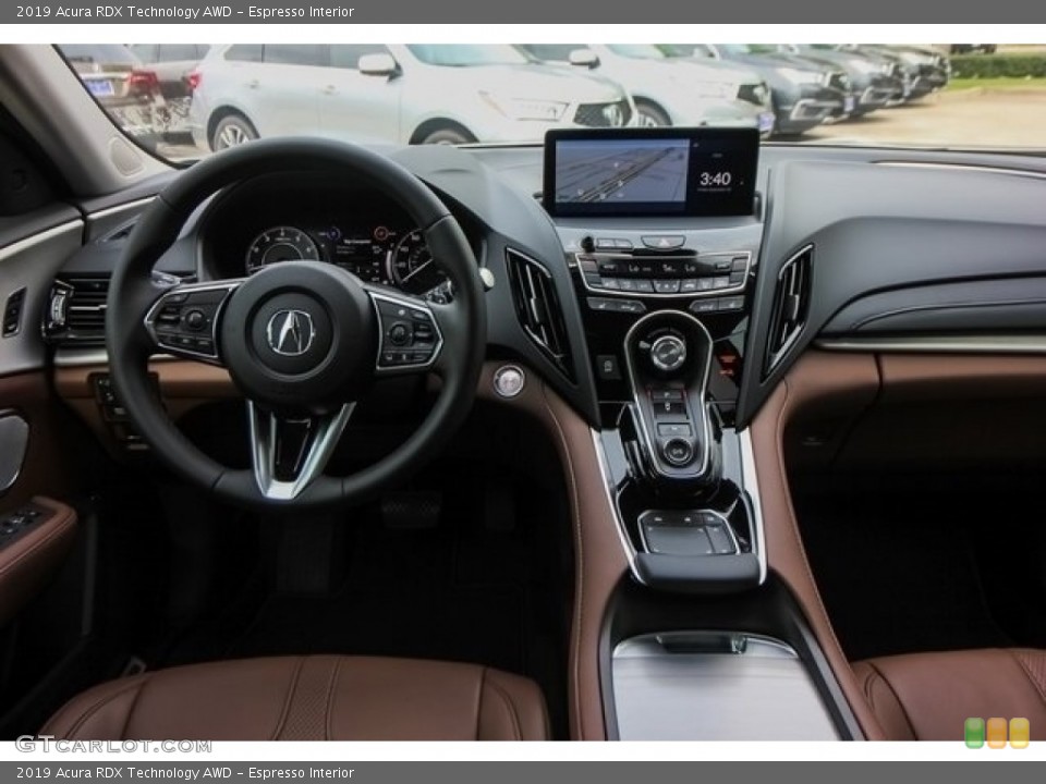 Espresso Interior Dashboard for the 2019 Acura RDX Technology AWD #129716579
