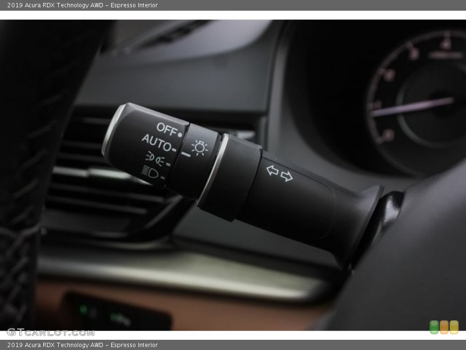 Espresso Interior Controls for the 2019 Acura RDX Technology AWD #129716750