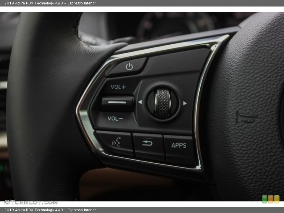 Espresso Interior Steering Wheel for the 2019 Acura RDX Technology AWD #129716795