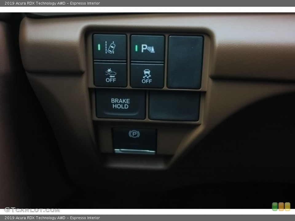 Espresso Interior Controls for the 2019 Acura RDX Technology AWD #129716861