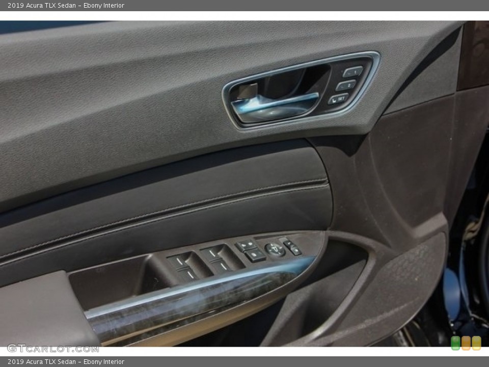 Ebony Interior Door Panel for the 2019 Acura TLX Sedan #129722739