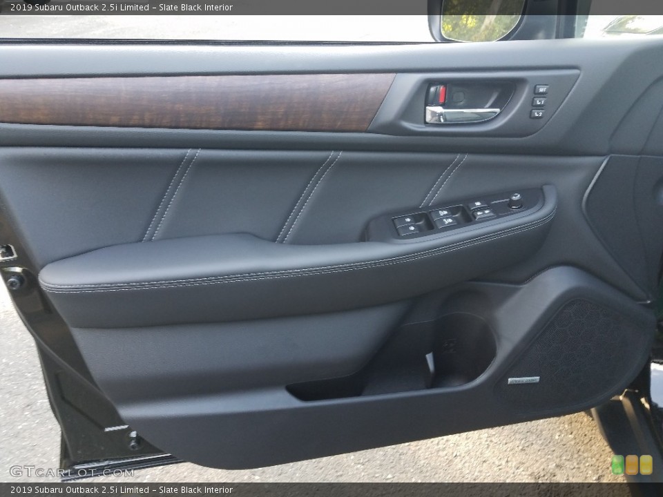 Slate Black Interior Door Panel for the 2019 Subaru Outback 2.5i Limited #129724480