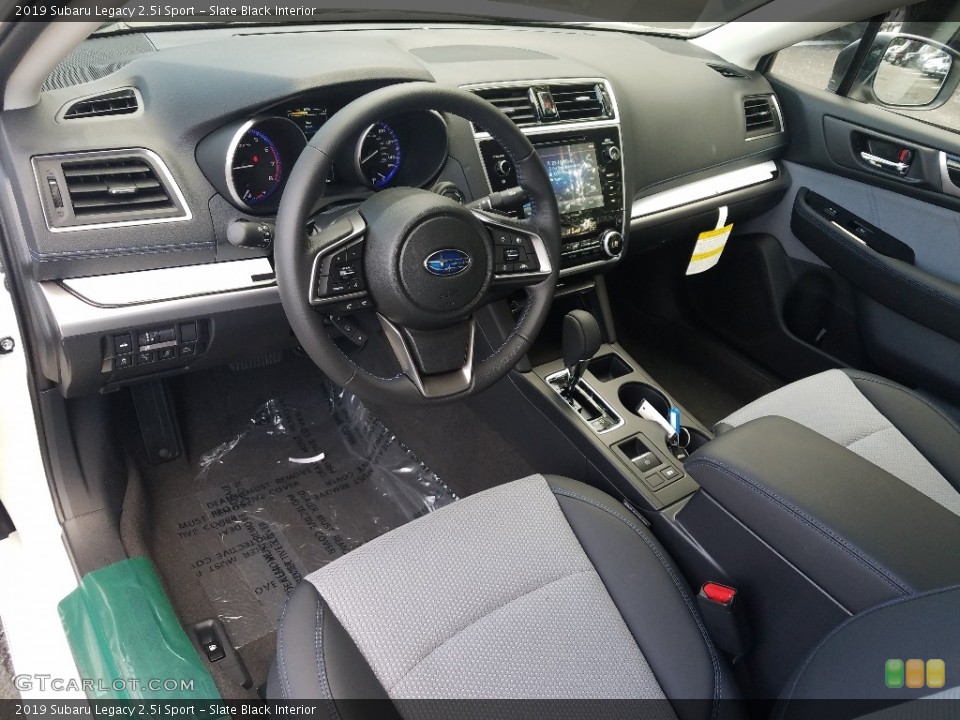 Slate Black Interior Photo for the 2019 Subaru Legacy 2.5i Sport #129724951