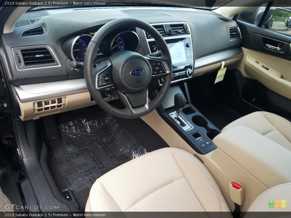 Warm Ivory Interior Photo for the 2019 Subaru Outback 2.5i Premium #129725446