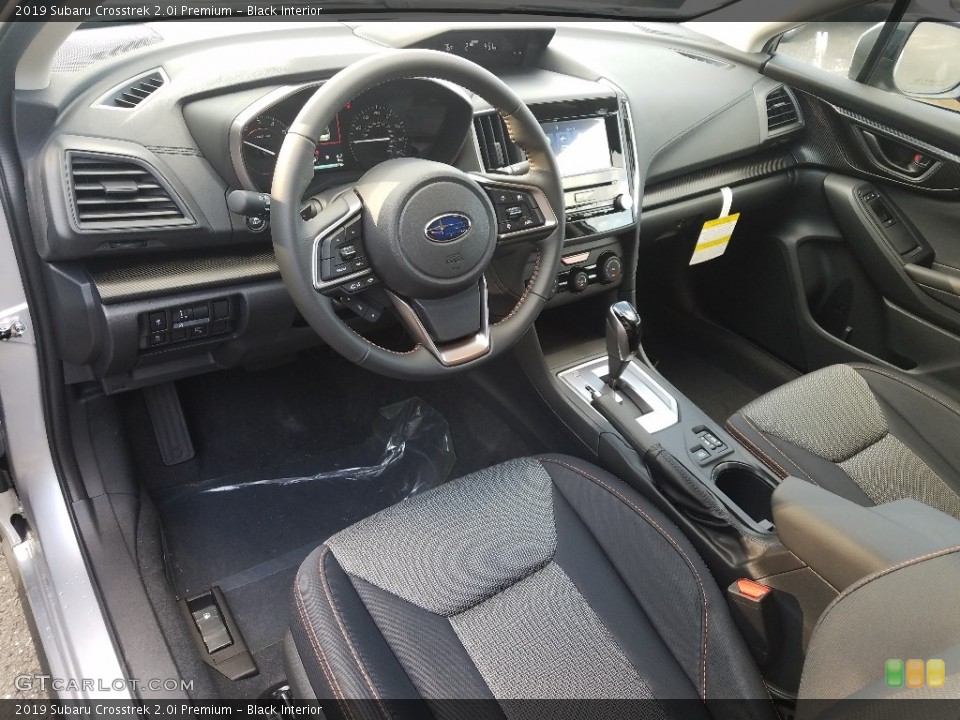 Black Interior Photo for the 2019 Subaru Crosstrek 2.0i Premium #129725965