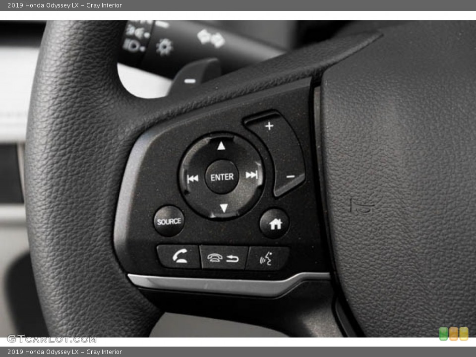 Gray Interior Steering Wheel for the 2019 Honda Odyssey LX #129730537