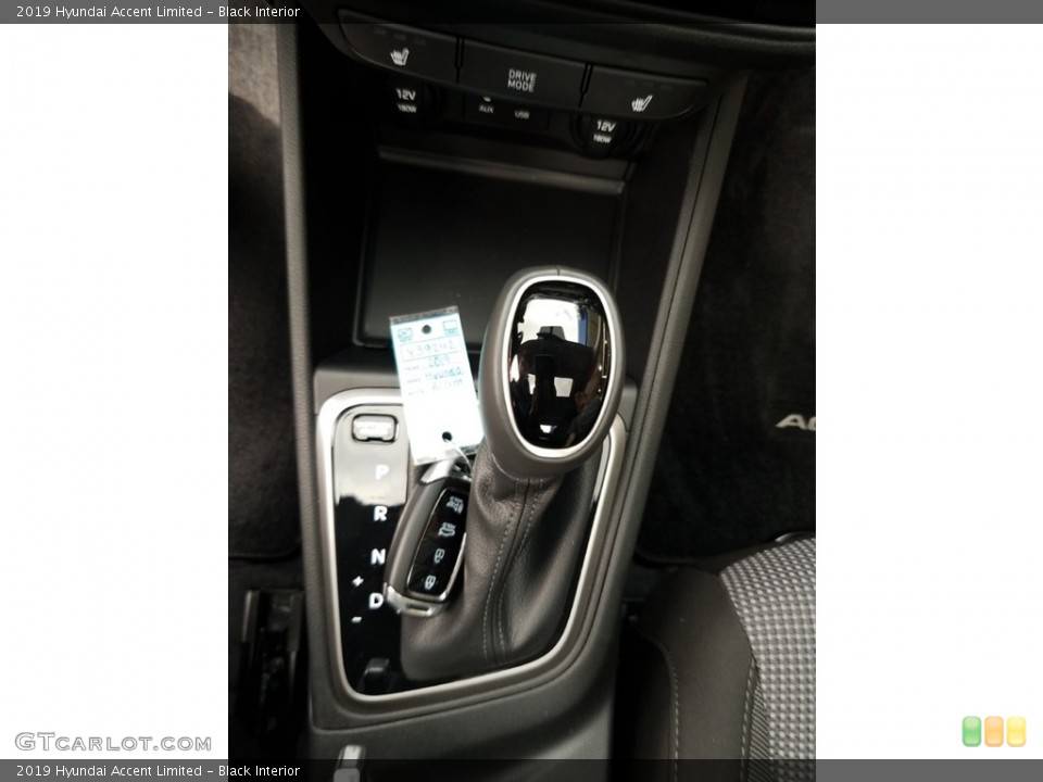 Black Interior Transmission for the 2019 Hyundai Accent Limited #129735052
