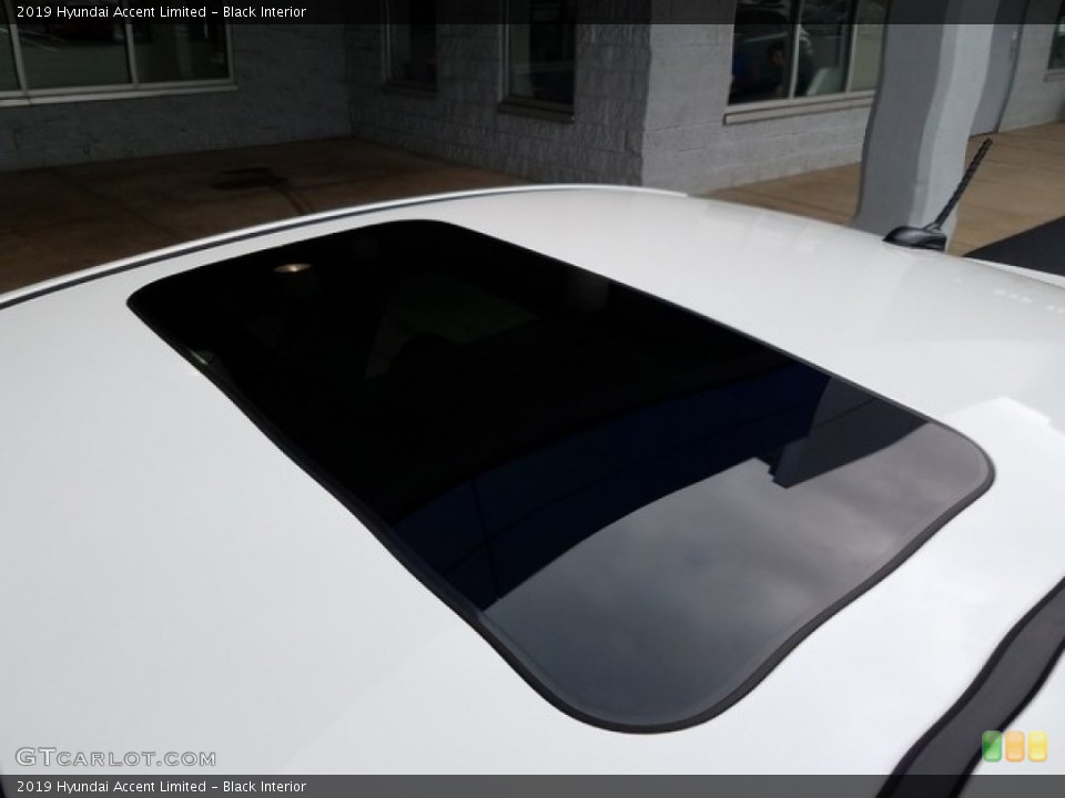 Black Interior Sunroof for the 2019 Hyundai Accent Limited #129735118