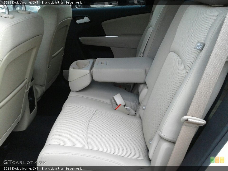 Black/Light Frost Beige Interior Rear Seat for the 2018 Dodge Journey SXT #129737983