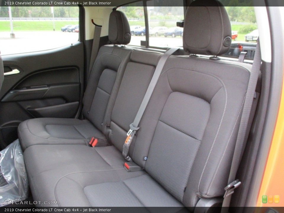 Jet Black Interior Rear Seat for the 2019 Chevrolet Colorado LT Crew Cab 4x4 #129738949