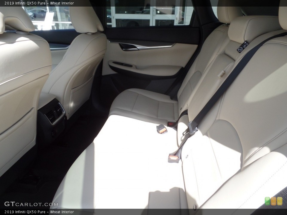 Wheat Interior Rear Seat for the 2019 Infiniti QX50 Pure #129742195