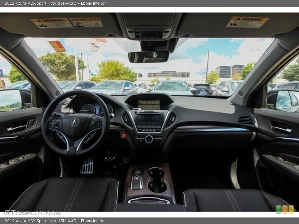 Ebony Interior Photo for the 2019 Acura MDX Sport Hybrid SH-AWD #129743686