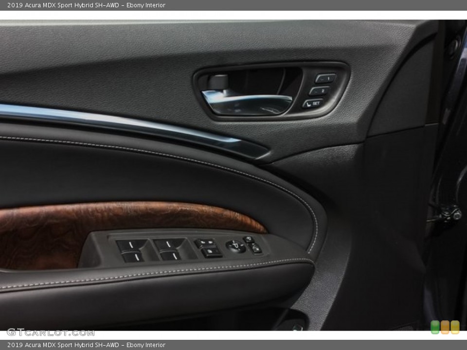 Ebony Interior Controls for the 2019 Acura MDX Sport Hybrid SH-AWD #129743722