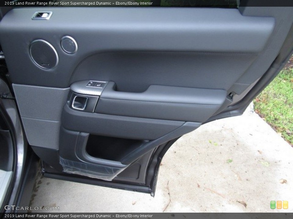Ebony/Ebony Interior Door Panel for the 2019 Land Rover Range Rover Sport Supercharged Dynamic #129748367