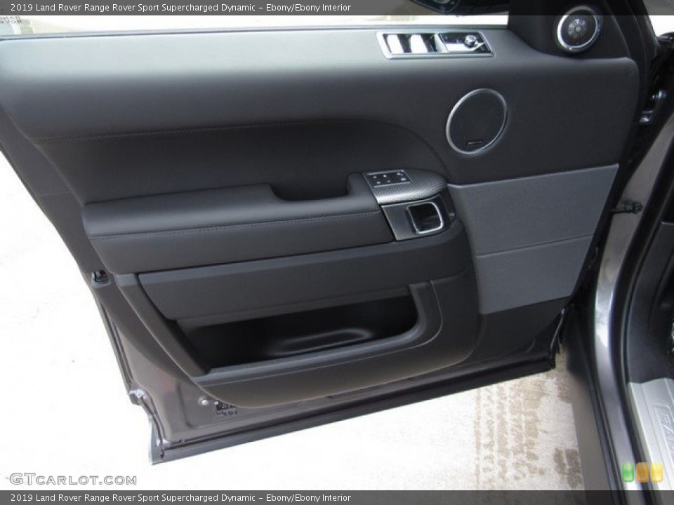 Ebony/Ebony Interior Door Panel for the 2019 Land Rover Range Rover Sport Supercharged Dynamic #129748397