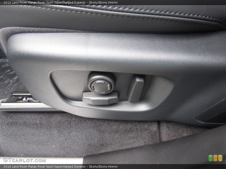 Ebony/Ebony Interior Controls for the 2019 Land Rover Range Rover Sport Supercharged Dynamic #129748433