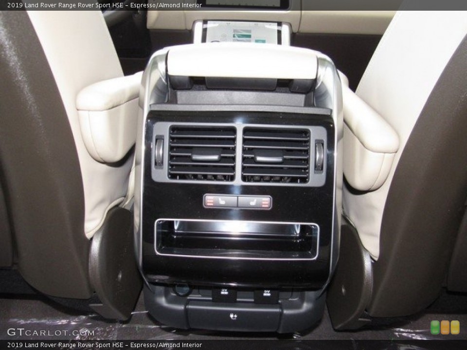 Espresso/Almond Interior Controls for the 2019 Land Rover Range Rover Sport HSE #129748901