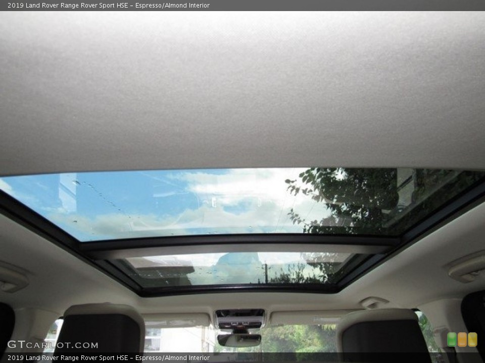 Espresso/Almond Interior Sunroof for the 2019 Land Rover Range Rover Sport HSE #129748938