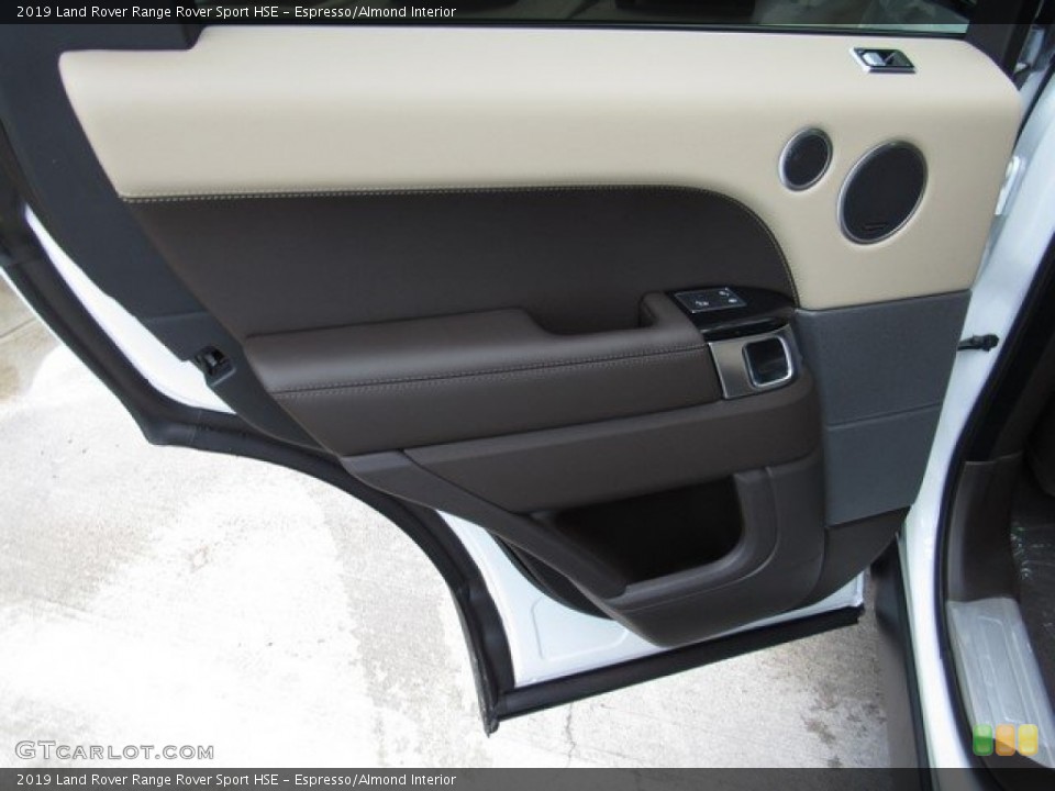 Espresso/Almond Interior Door Panel for the 2019 Land Rover Range Rover Sport HSE #129749021